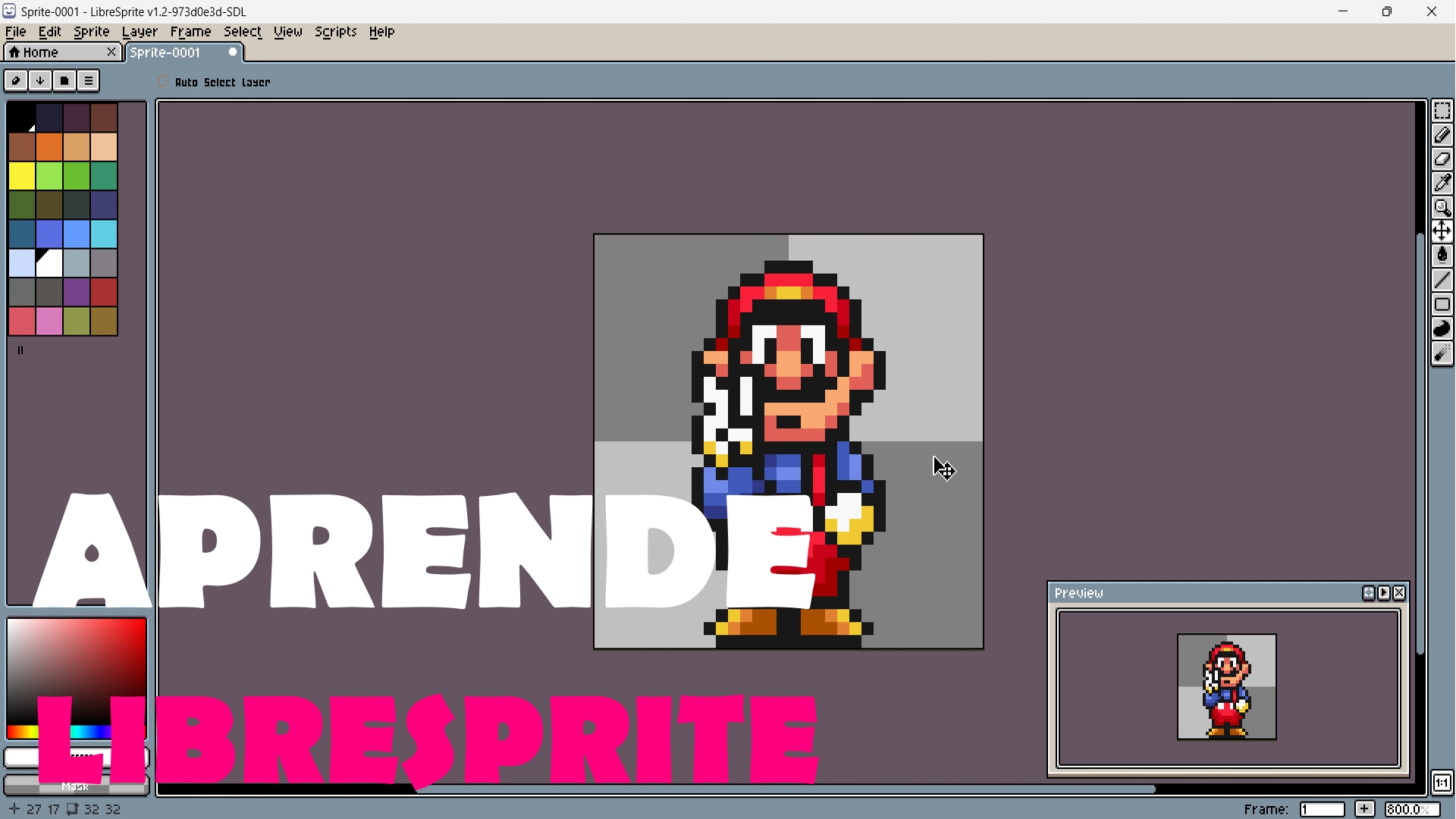 MINIATURA CURSO PIXEL ART LIBRESPRITE
