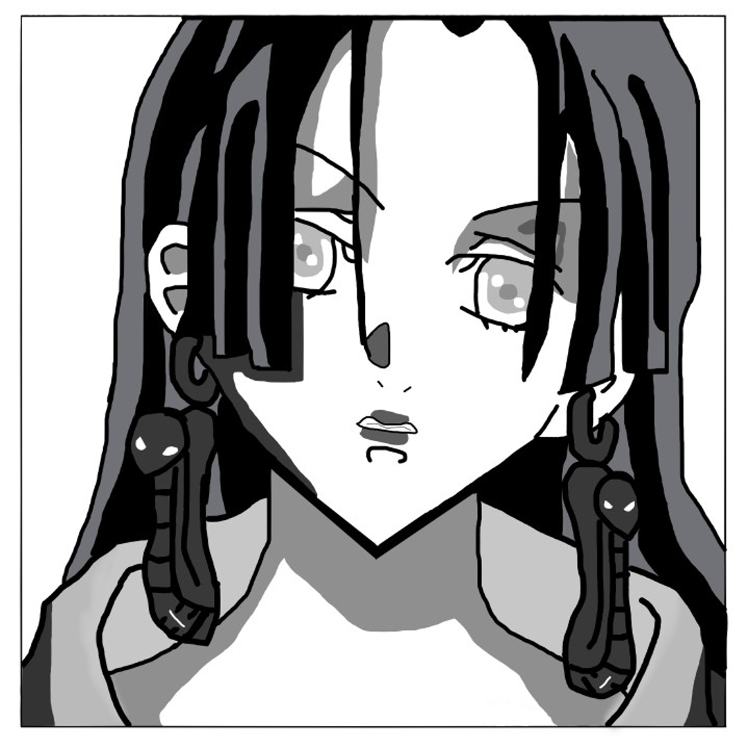 Brisa Sarujan Blanco, Negro y Escala de Grises