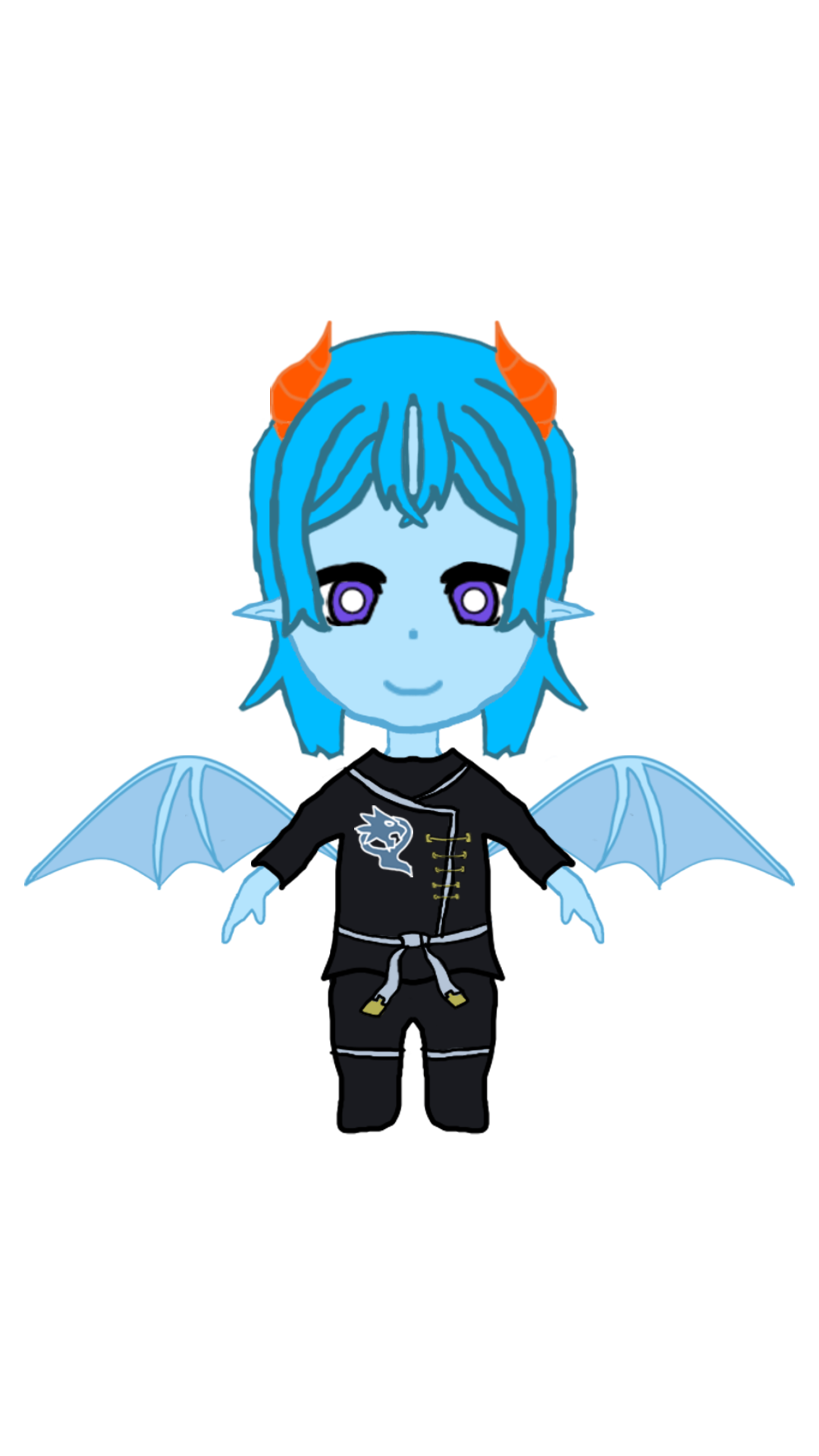 NAMUKIMERAVT DISEÑO CONCEPTUAL (ROPA NINJA HIELO CHIBI)