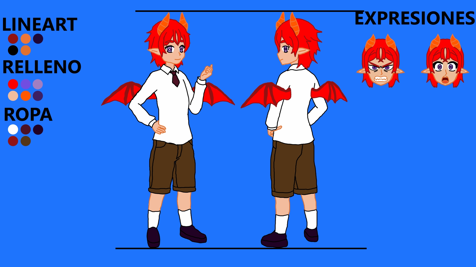 MODELSHEET NAMUKIMERAVT (ROPA NORMAL)