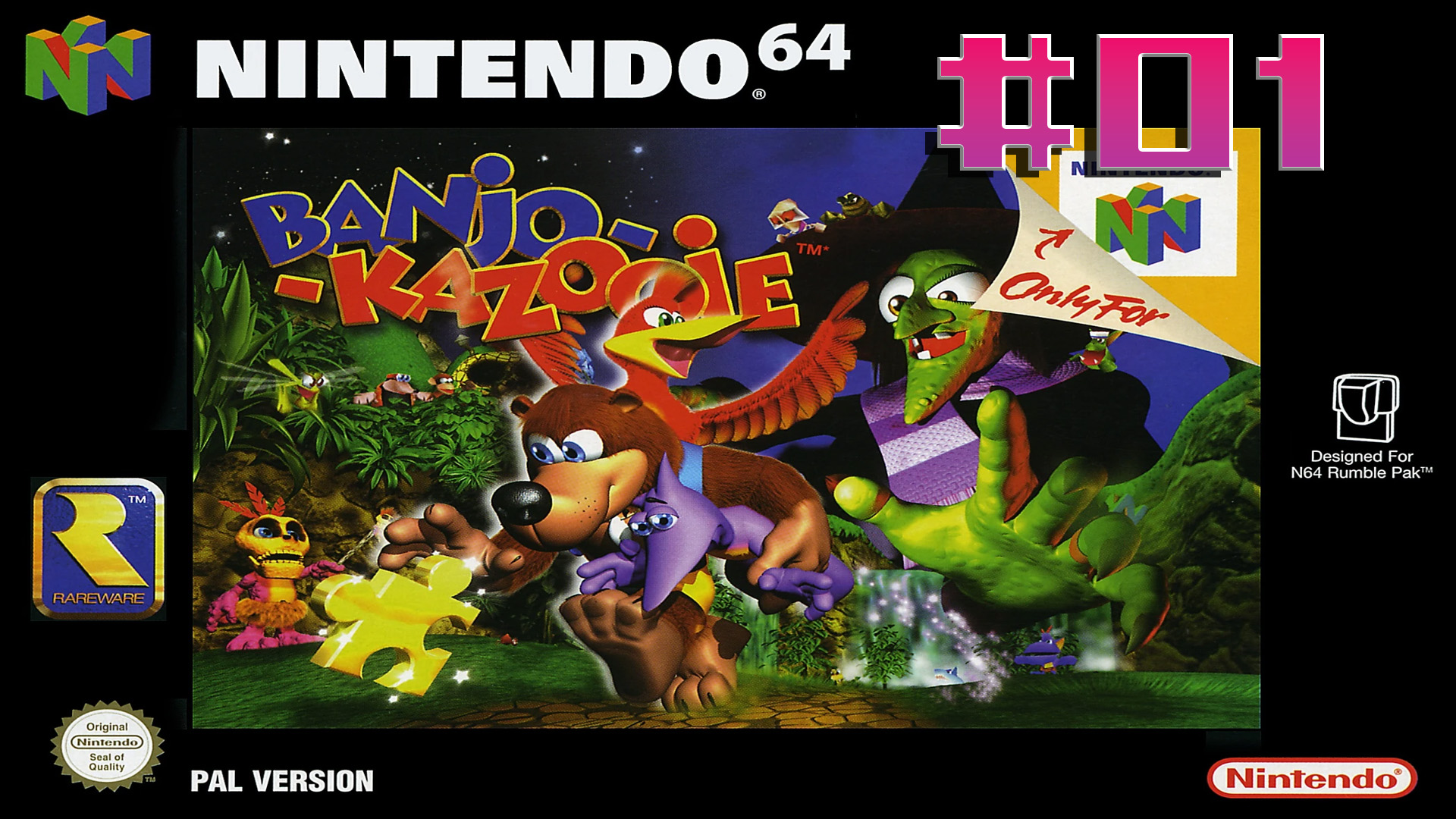 (1998) BANJO KAZOOIE #1